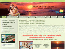 Tablet Screenshot of bulharskodovolena.org